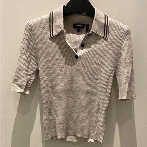 Theory fine gauge wool polo